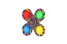 Spinner bubble pops plast 8cm v sáčku