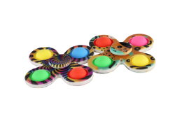 Spinner bubble pops plast 8cm v sáčku