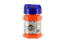 Kuličky do pistole 1200ks plast 6mm mix barev v plastové láhvi 12ks v boxu