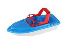 Loď/Člun do vody plast 2 barvy 11x28cm