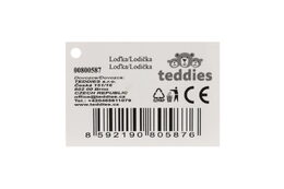 Loď rybářská do vody plast 2 barvy 12x28cm