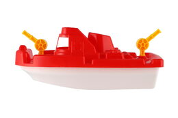 Loď rybářská do vody plast 2 barvy 12x28cm