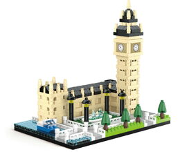 Stavebnice mini KOCO Big Ben plast 523ks v krabičce 12,5x17x7cm