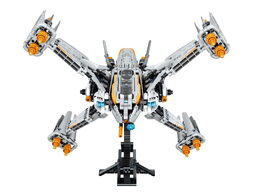 Stavebnice iM.MASTER vesmírná loď s mechanickým pohonem plast 1018 dílků v krabici 35x27x7cm