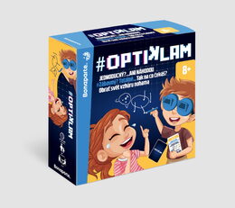 Optiklam společenská hra v krabici 22x22x7cm