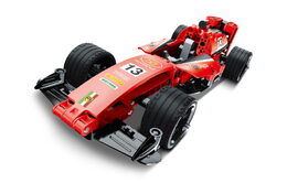 Stavebnice iM.MASTER formule na zpětné natažení plast 150 dílků v krabici 29x20x6cm