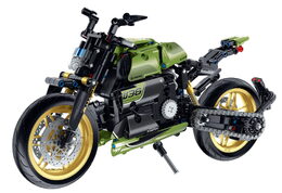 Stavebnice iM.MASTER motorka plast 572 dílků v krabici 31x23x7cm