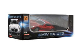 Auto RC BMW Z4 plast 18cm 2,4GHz na dálk. ovládání na baterie se světlem v krabici 29x11x14cm