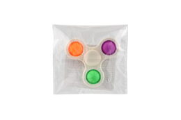 Spinner bubble pops plast 7cm 3 barvy v sáčku