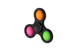 Spinner bubble pops plast 7cm 3 barvy v sáčku