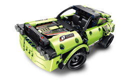 Stavebnice iM.MASTER auto RC 2v1plast 2,4GHz 335 dílků na baterie v krabici 35x27x7cm