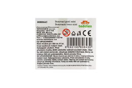 Boxovací pytel mini prstový plast 14cm 3 barvy v plastové krabičce 7,5x15x7,5cm
