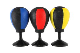 Boxovací pytel mini prstový plast 14cm 3 barvy v plastové krabičce 7,5x15x7,5cm