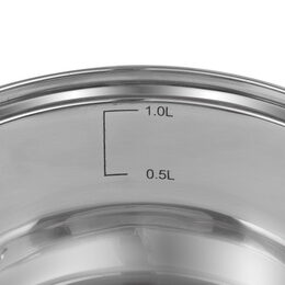 RESTO 92001 Hrnec s pokličkou 16 x 6.5 cm, 1.4 l