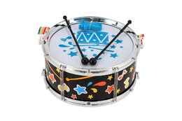 Buben/Bubínek plast 23x10cm s popruhem a paličkami v sáčku