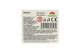 Stavebnice mini KOCO Květina v květináči plast 6 druhů v krabičce 10x14x6cm 6ks v boxu