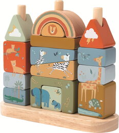 2Kids Toys Nasazování kostek Safari