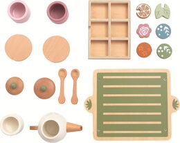 2Kids Toys Dřevěný čajový set