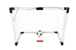 Fotbalová branka 70x56x37cm s míčkem a pumpičkou v krabici 51x13x7,5cm