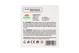 Kuličky do pistole 1200ks plast 6mm mix barev v plastové láhvi 12ks v boxu