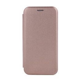 Flipové pouzdro Smart Diva pro Samsung Galaxy A17/A17 5G růžovo zlaté