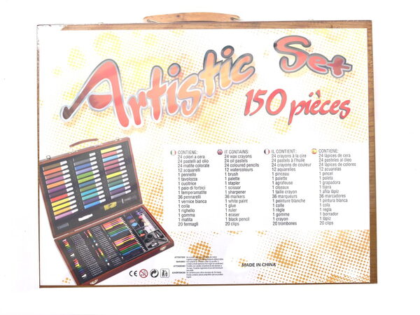 Malířský kufřík dřevěný