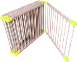 2Kids Toys Dětská dřevěná ohrádka XXL