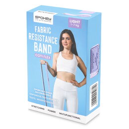 Spokey COTI FLEX LIGHT Posilovací textilní guma, 1-7 kg
