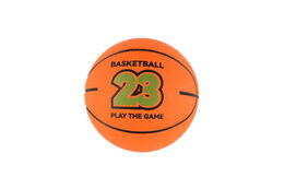 Míček extrémně skákací basketbalový pěna 6cm 4 barev 24ks v boxu