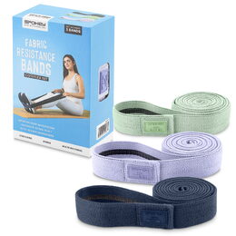 Spokey COTI FLEX SET Sada 3 posilovacích textilních gum