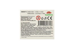 Jednorožci na zeď/stop svítící ve tmě papír/plast 2 druhy na kartě