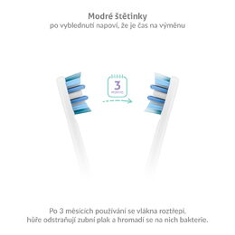 TrueLife SonicBrush Clean-series heads Whiten white 8 pack