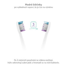TrueLife SonicBrush Clean-series heads Sensitive white 2 pack