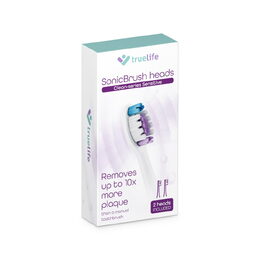 TrueLife SonicBrush Clean-series heads Sensitive white 2 pack