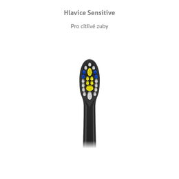 TrueLife SonicBrush Compact Heads Black Sensitive