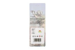 Samopal jiskřící ARMY na setrvačník plast 29cm na kartě 14x38x2,5cm