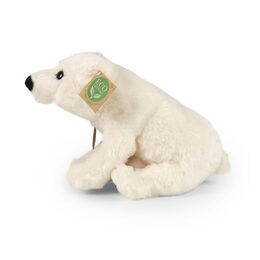 Rappa Plyšový medvěd lední 25 cm ECO-FRIENDLY