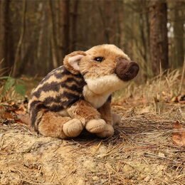 Rappa Plyšové mládě prase divoké sedící 20 cm ECO-FRIENDLY