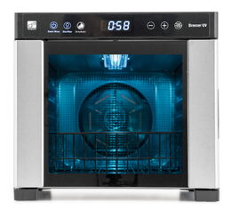 Sušička ovoce G21 Breezer s UV funkcí, nerez