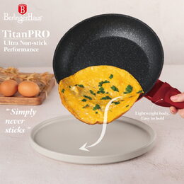 BERLINGERHAUS Sada nádobí s mramorovým povrchem 18 ks Burgundy Metallic Line BH-7035