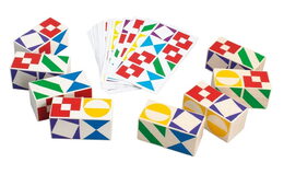 Domino match společenská hra dřevo v krabičce 15x15x3,5cm