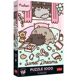 Puzzle Premium Plus: Pusheen 1000 dílků 48x68,3cm v krabici 27x40x6cm