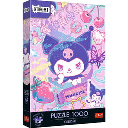 Puzzle Premium Plus: Kuromi 1000 dílků 48x68,3cm v krabici 27x40x6cm