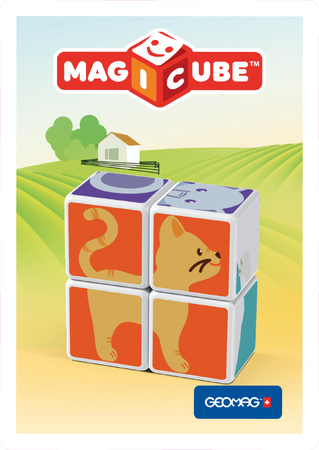Geomag Magicube Zvířátka