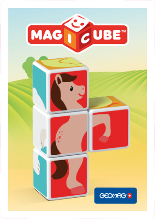 Geomag Magicube Zvířátka