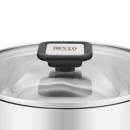 RESTO 92202 Hrnec s pokličkou 18 x 10 cm, 2.5l (ANSER)