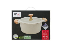 RESTO 93803 Hrnec s pokličkou 24 cm, 4.2l (RAN)