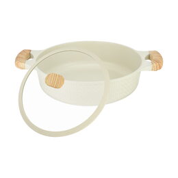 RESTO 93806 Nízký hrnec s pokličkou 28 cm, 4.1l (RAN)