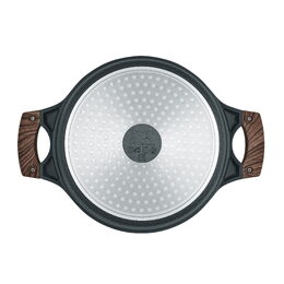 RESTO 93903 Hrnec s pokličkou 24 cm, 4.2l (RAN)