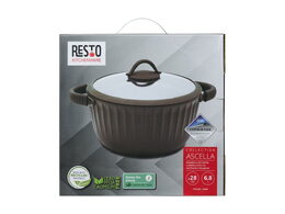 RESTO 94005 Hrnec s pokličkou 28 cm, 6.8l (ASCELLA)